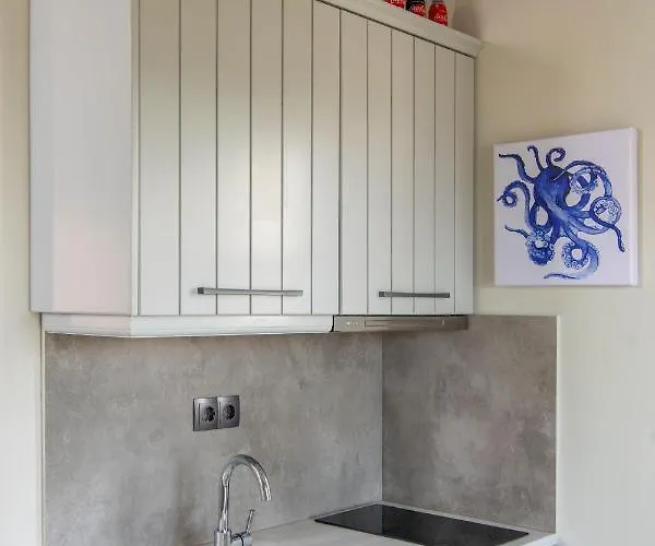 Pure White 1bd House With Amazing Sea Views In Апартаменты