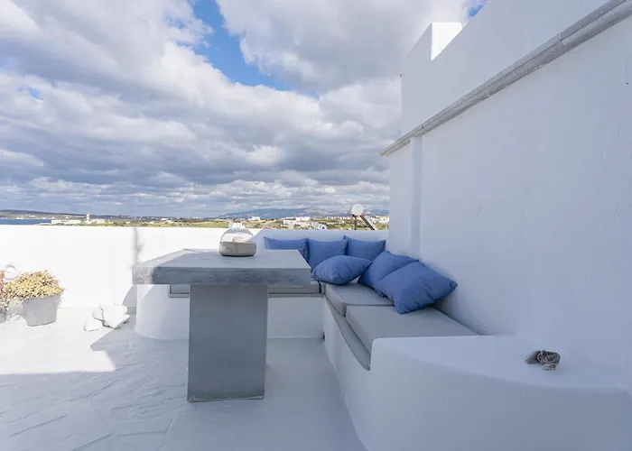 Pure White 1bd House With Amazing Sea Views In Апартаменты *